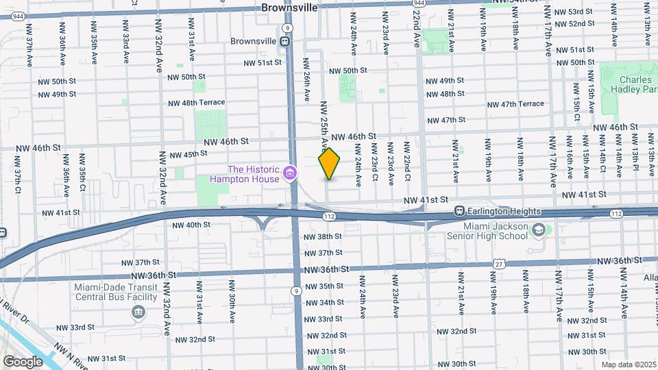 4201 NW 25th Ave-Unit -A Map and Location Details
