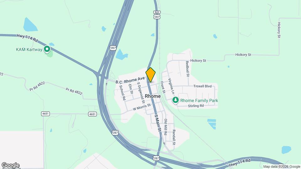 201 N Main St Map and Location Details