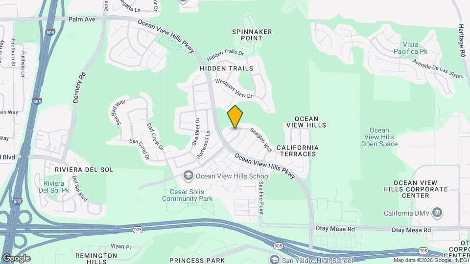 5145 Seaglen Way Map and Location Details