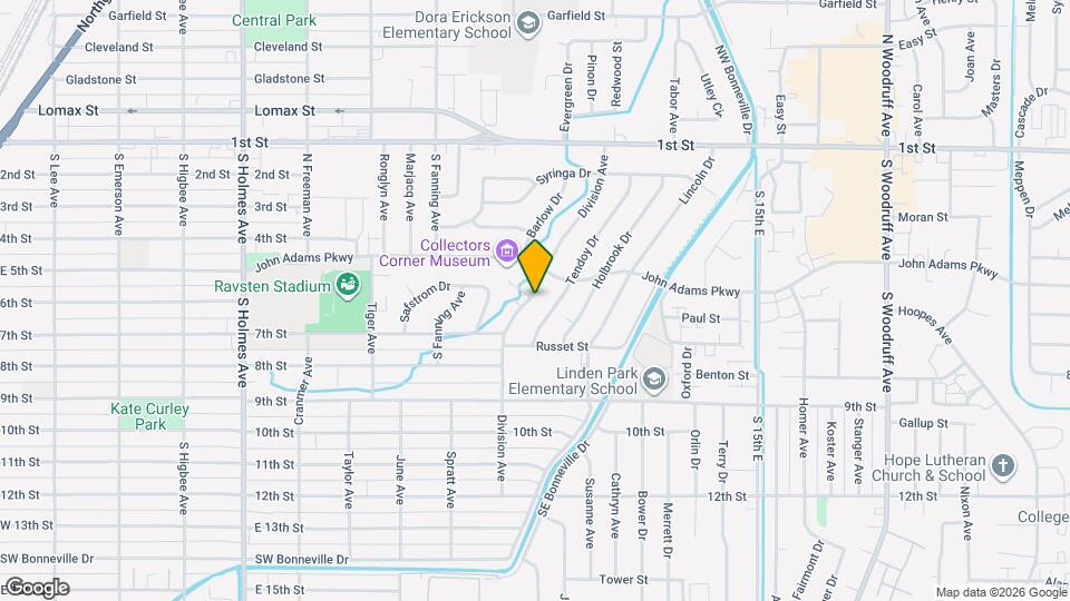 555-557 Linden Dr Map and Location Details
