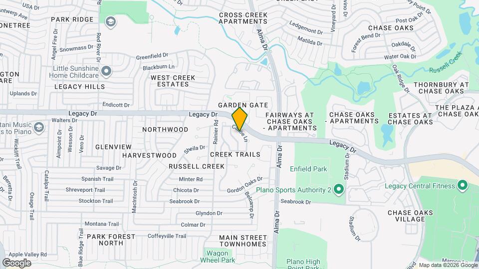 1112 Canoe Ln Map and Location Details