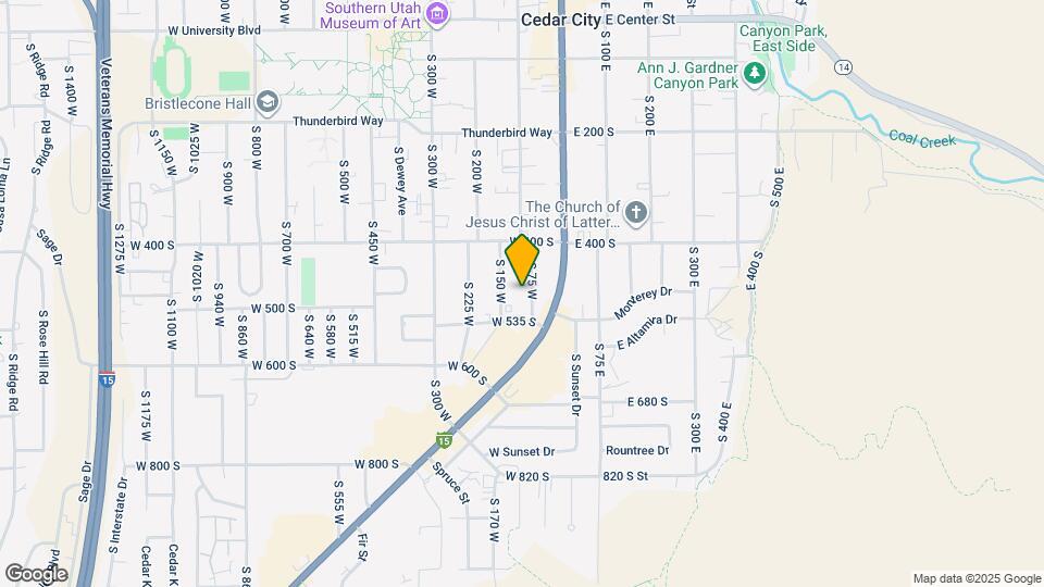 492 S 75 W Map and Location Details