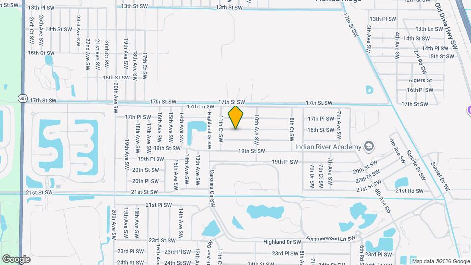 1115 18th St SW Map and Location Details