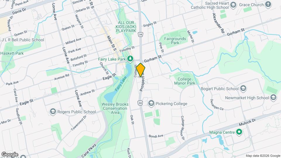 308 Prospect St Map and Location Details