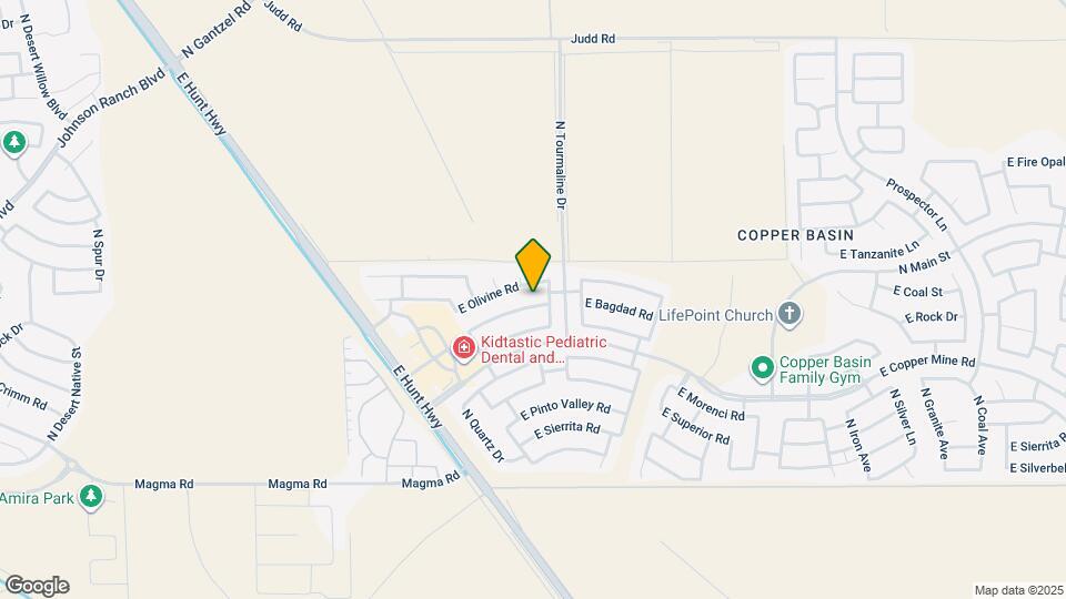 2862 E Bagdad Rd Map and Location Details