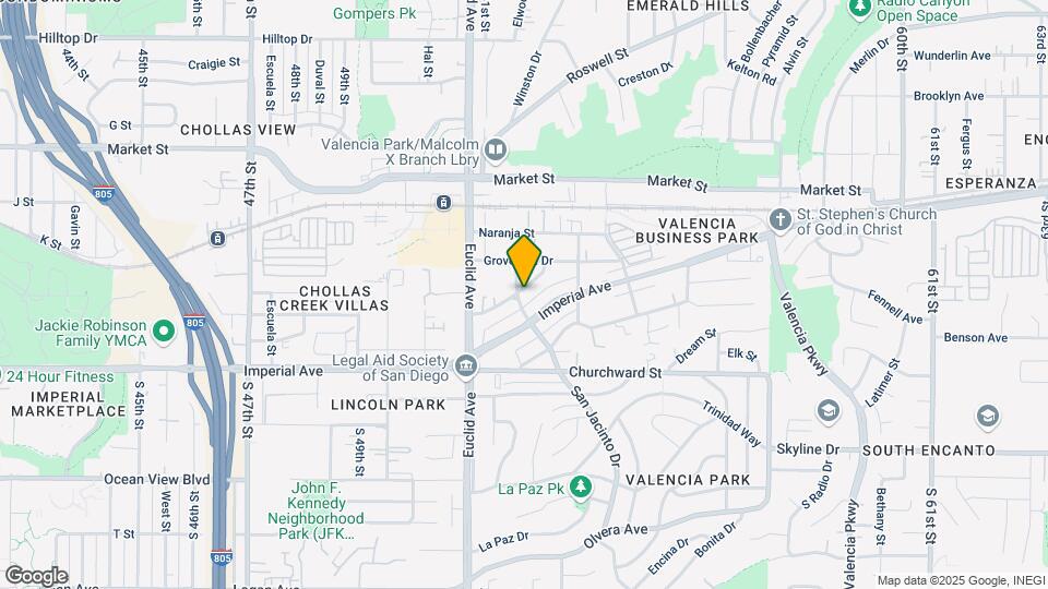 243-249 San Jacinto Dr Mapa y Detalles de la Ubicación