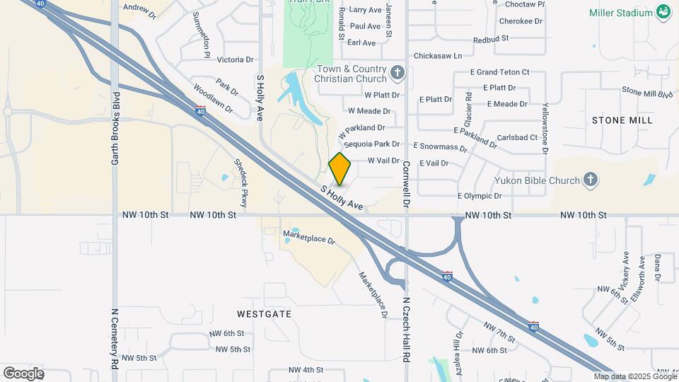 2529 W Olympic Dr Map and Location Details