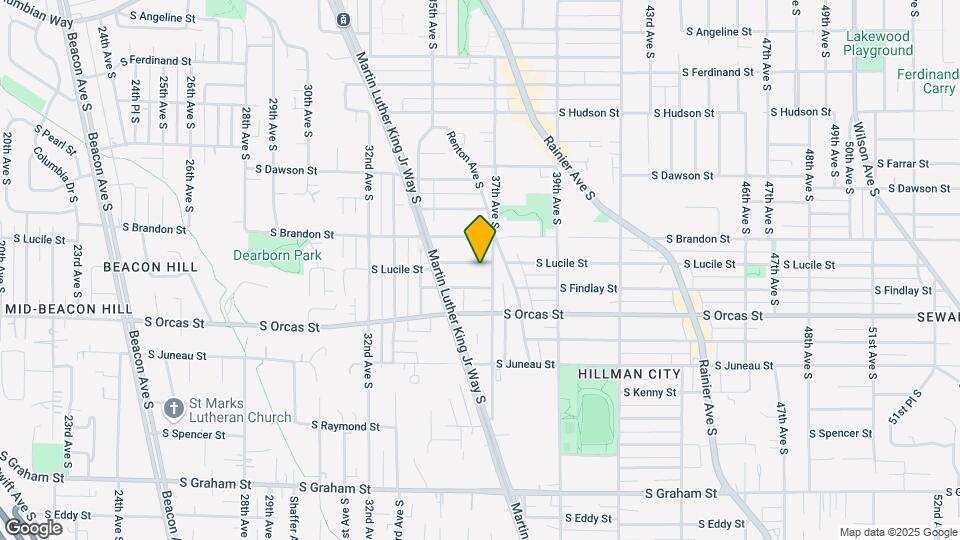 3639 S Lucile St Map and Location Details