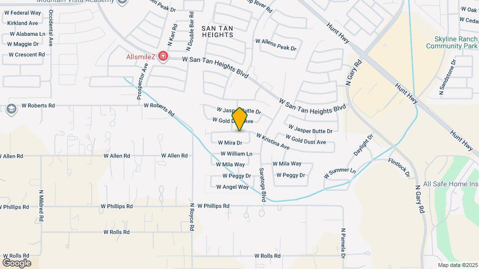 2739 W Kristina Ave Map and Location Details