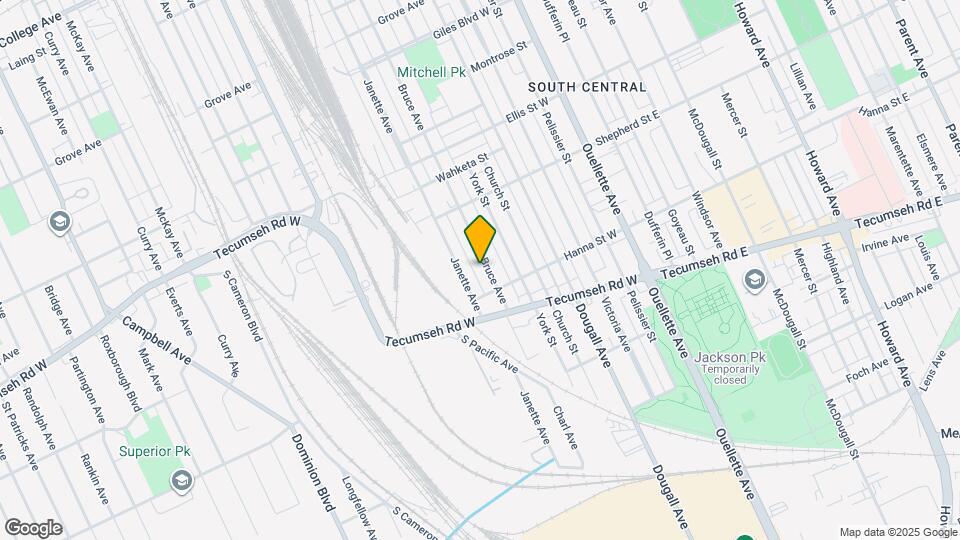 1581 Bruce Ave Map and Location Details