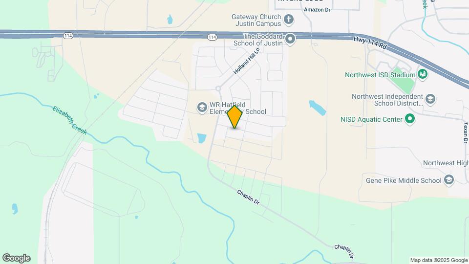 1036 Gillespie Dr Map and Location Details