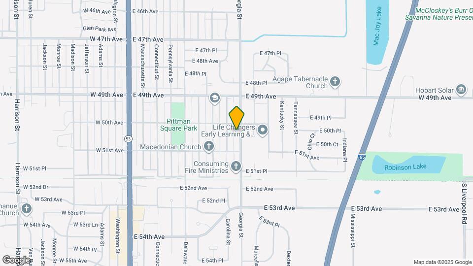 5034 Georgia St Map and Location Details