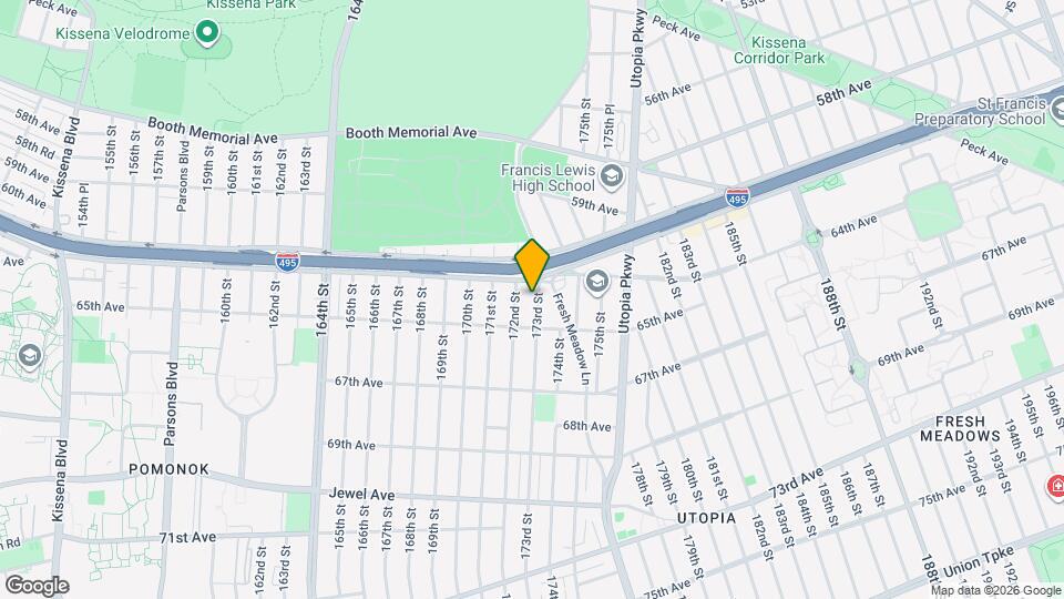 61-26-61173 173rd St Map and Location Details