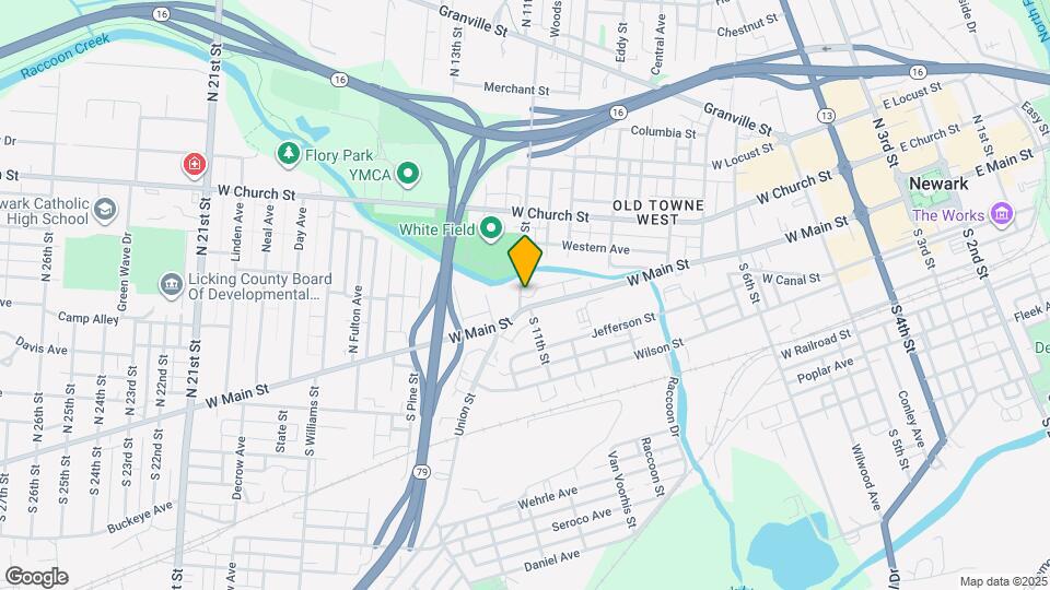 14 N 11th St Map and Location Details