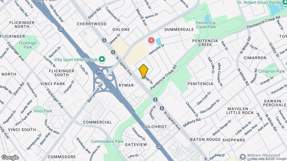 1040 N Capitol Ave Map and Location Details