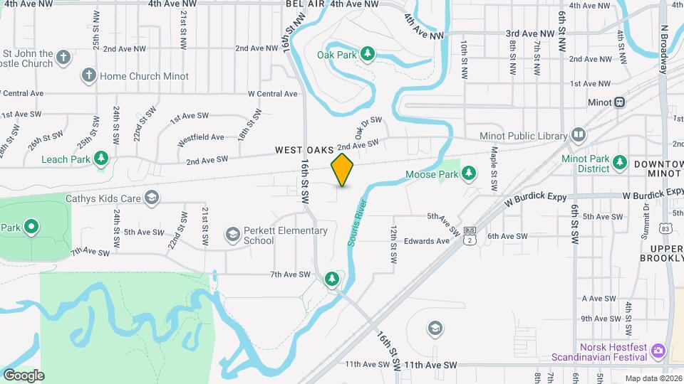 301 15th St SW Map and Location Details