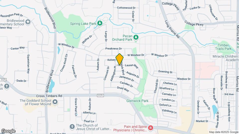 3405 Lauren Way Map and Location Details