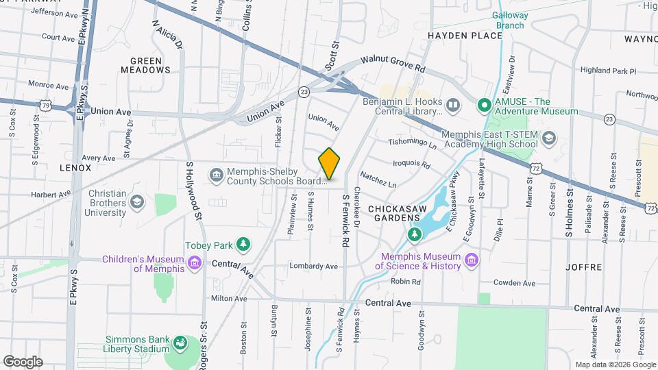 2800 Garden Ln Map and Location Details