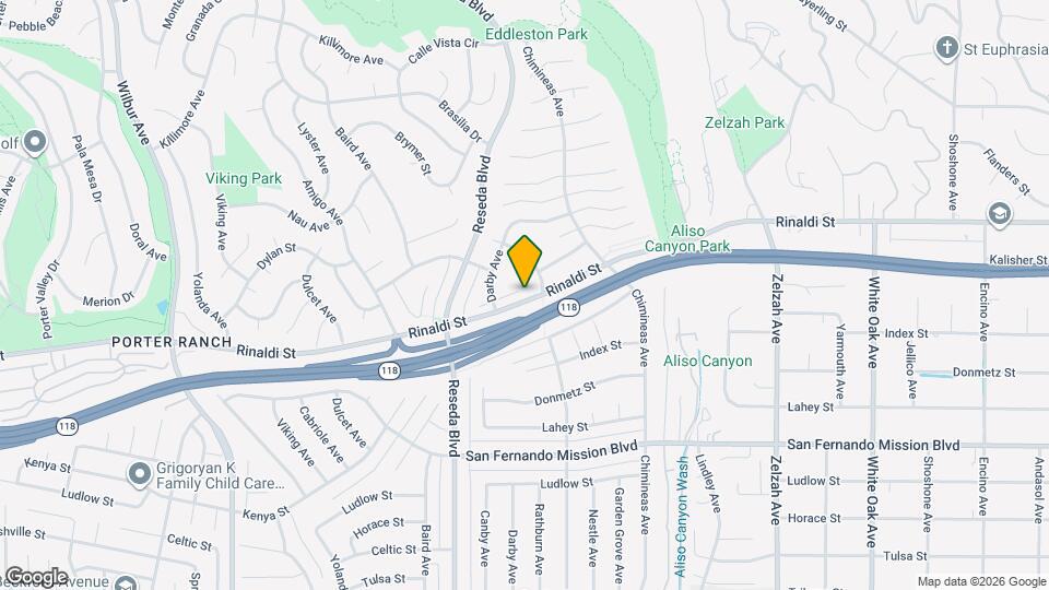 18324 Algiers St Map and Location Details