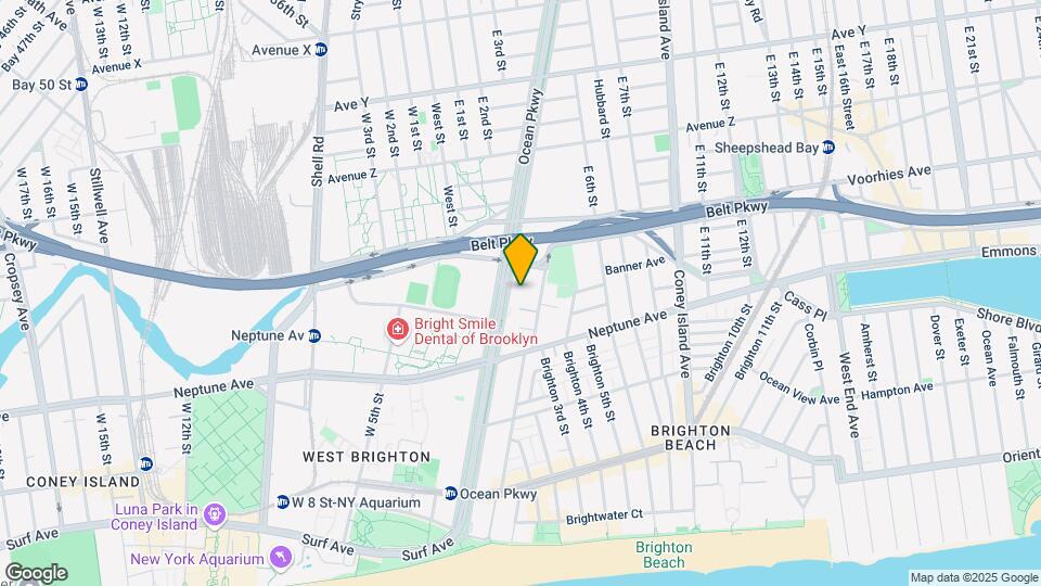 2727 Ocean Pkwy-Unit -B20 Mapa y Detalles de la Ubicación