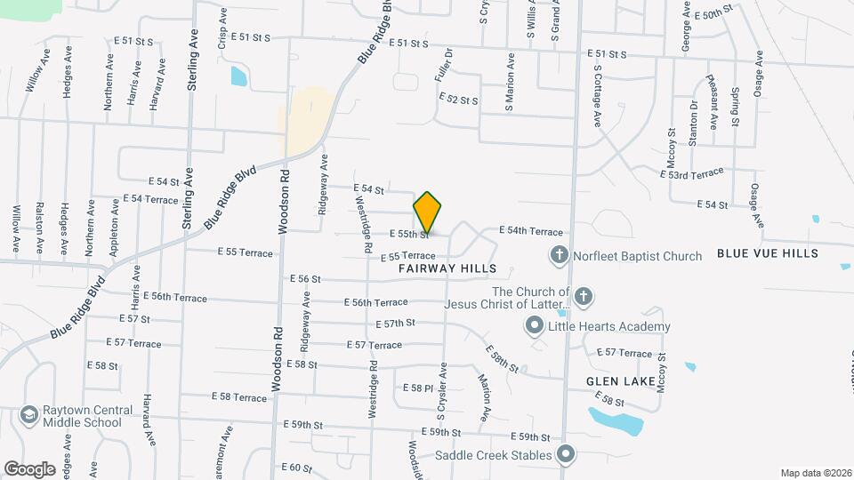 12209 E 55th St Mapa y Detalles de la Ubicación