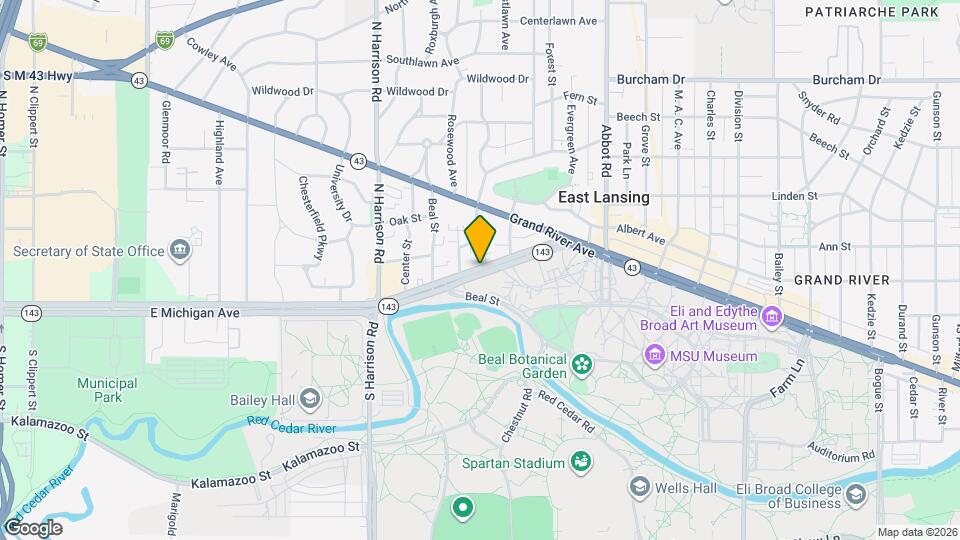 Evergreen Arms Apartments Map and Location Details
