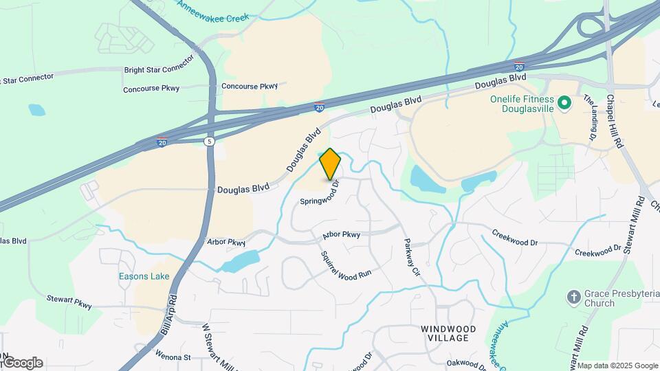6834 Springwood Dr Map and Location Details
