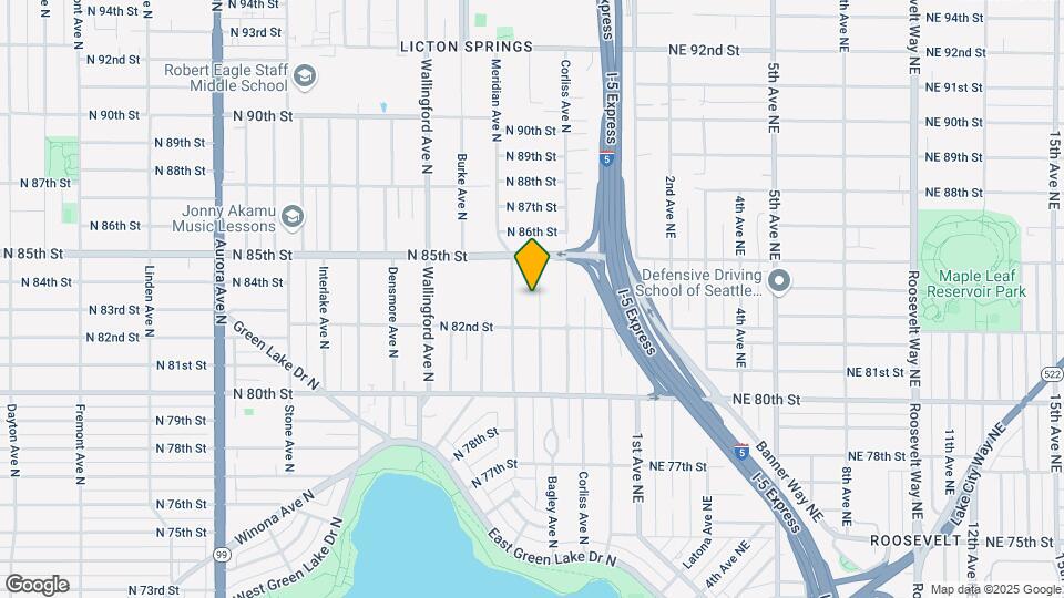 8225 Bagley Ave N Map and Location Details