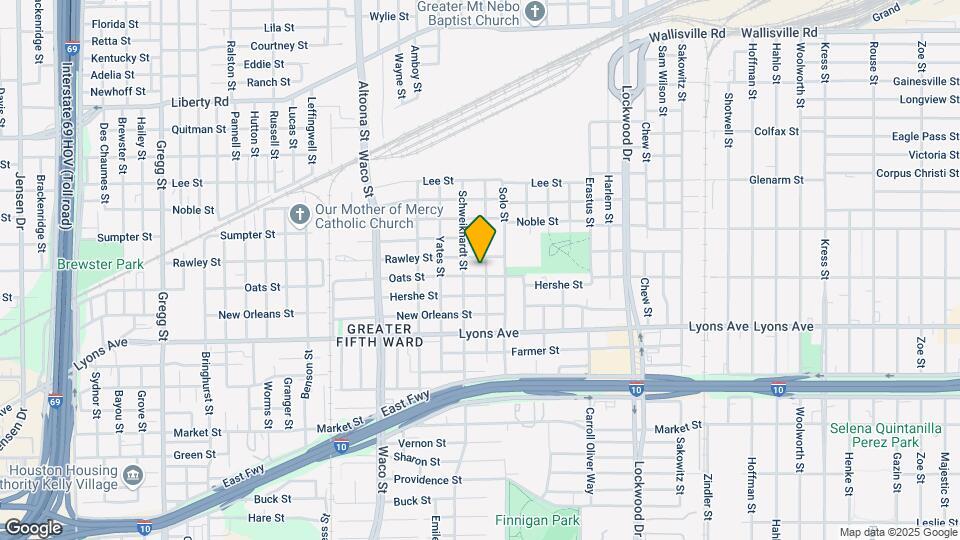 4707 Oats St Map and Location Details
