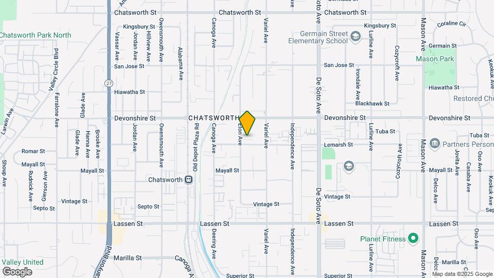 10210 Eton Ave Mapa y Detalles de la Ubicación