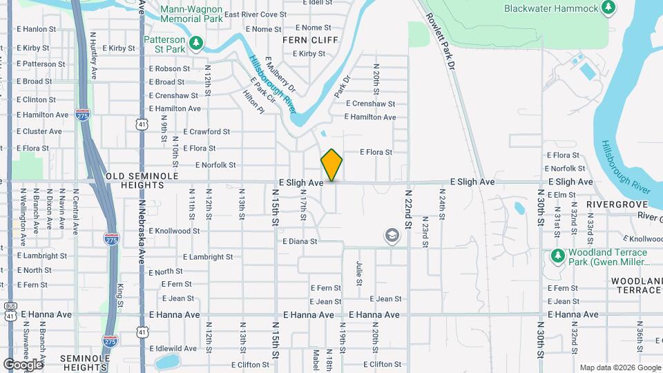 1805 1/2 E Sligh Ave Map and Location Details