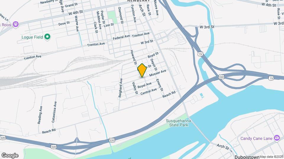 2205 Mosser Ave Mapa y Detalles de la Ubicación