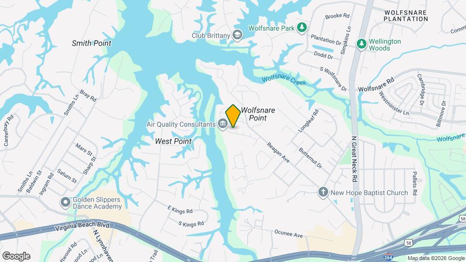 2548 Cove Point Pl Map and Location Details