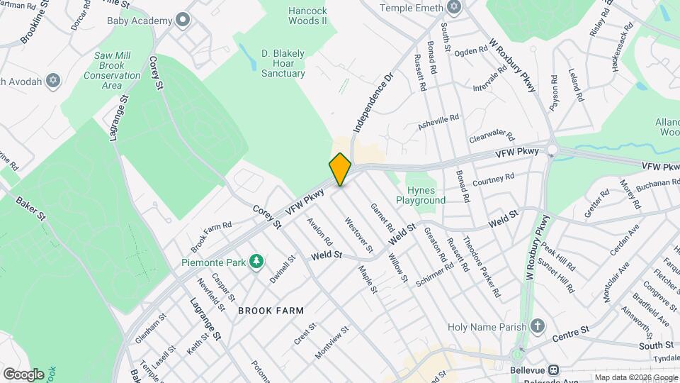 280 Willow St Map and Location Details