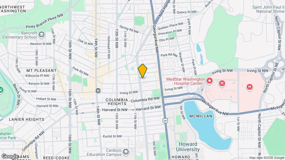 3207 Sherman Ave NW Map and Location Details