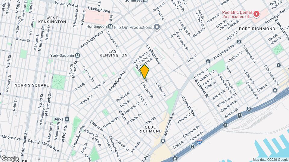 2198 E Huntingdon St Map and Location Details