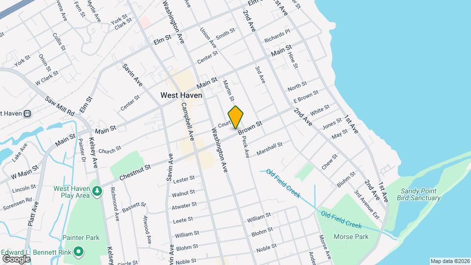 127 Brown St Mapa y Detalles de la Ubicación