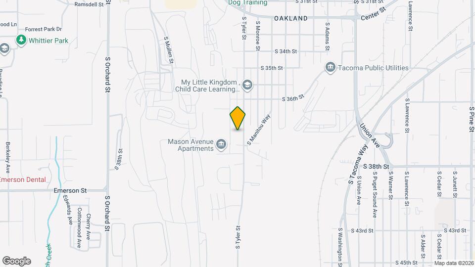 3712 S Tyler St Map and Location Details