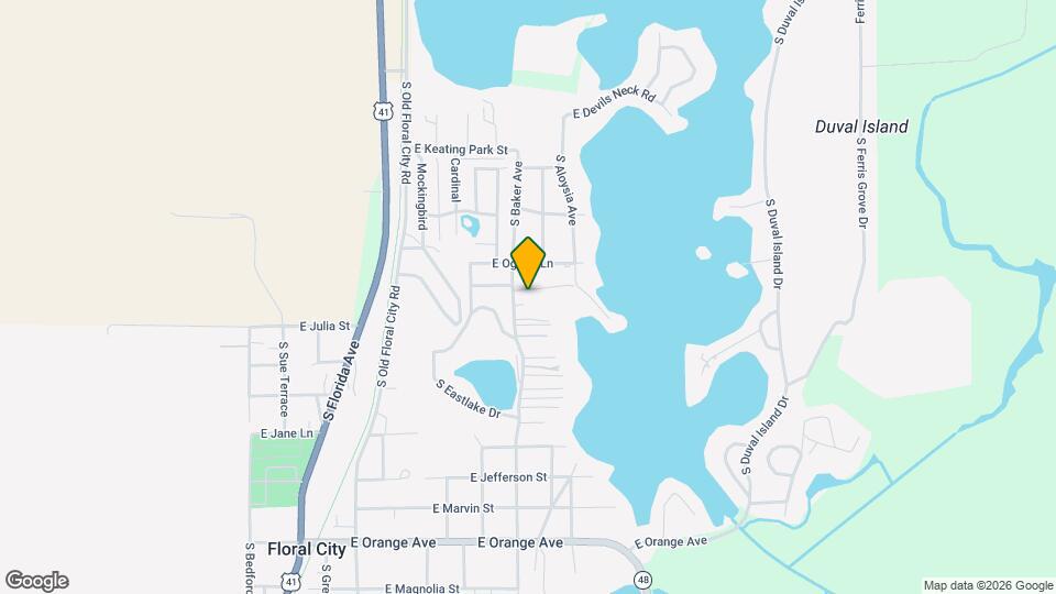 8808 E Albertson Ct Map and Location Details