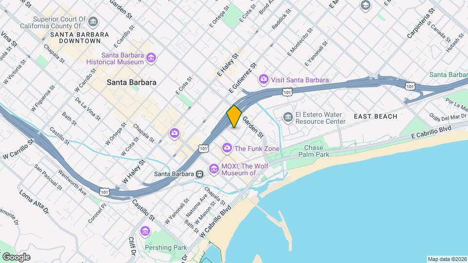 208 Santa Barbara St Map and Location Details