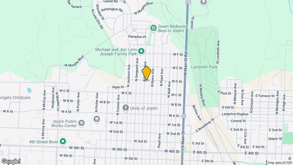 433-435 N Moffet Ave Map and Location Details