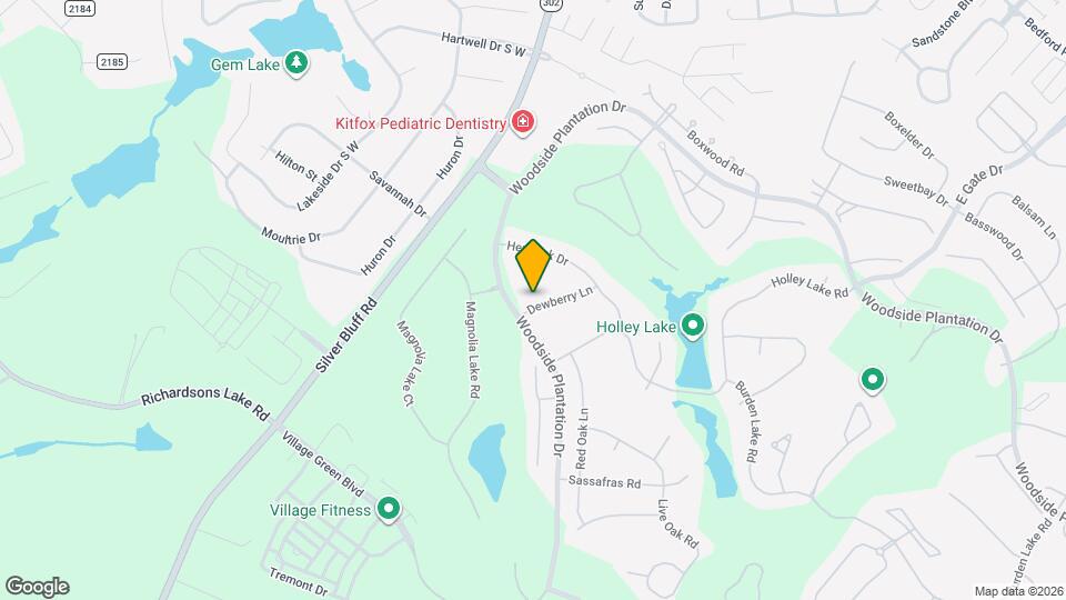 105 Dewberry Ln Map and Location Details