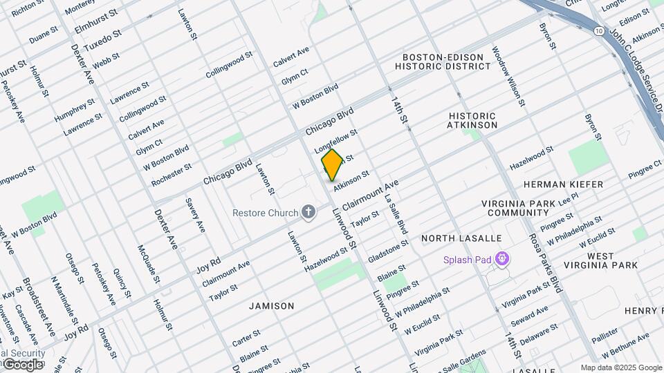 2544 Atkinson St, Unit 4 Map and Location Details