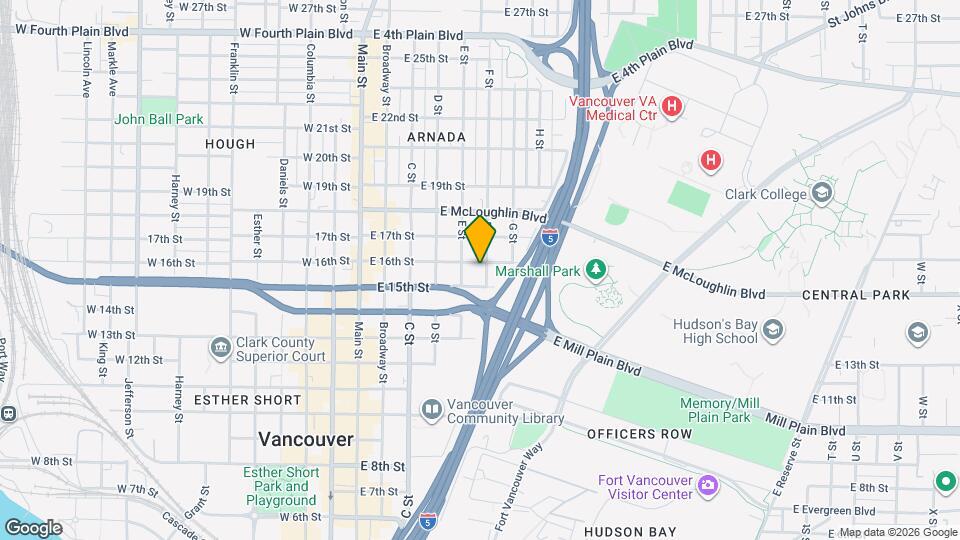 1510-1514 F St Map and Location Details