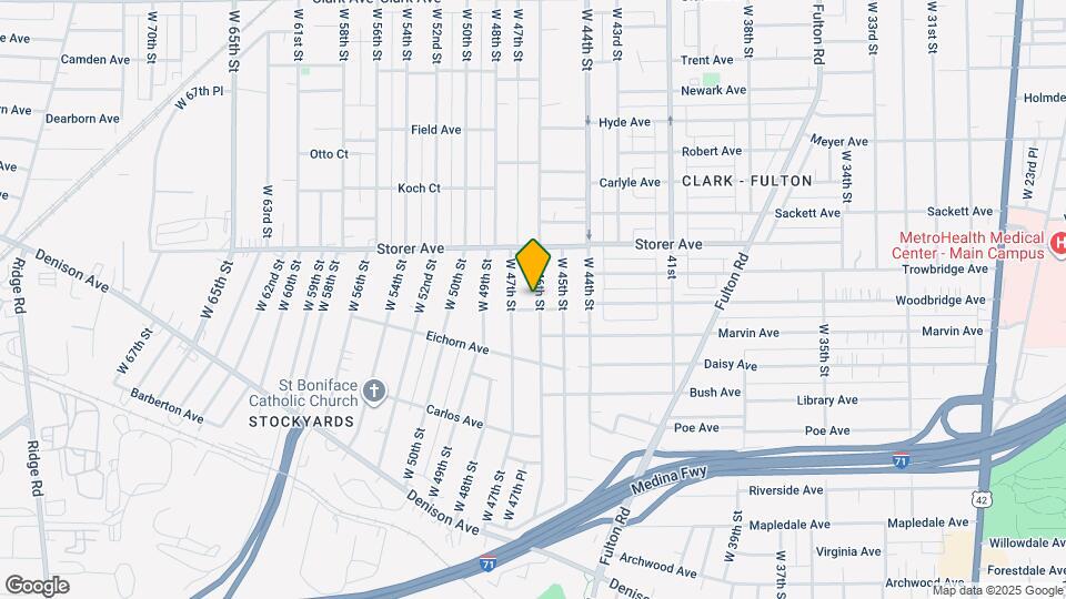 3434 W 46th St Map and Location Details