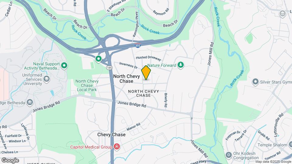 8901 Montgomery Ave Map and Location Details