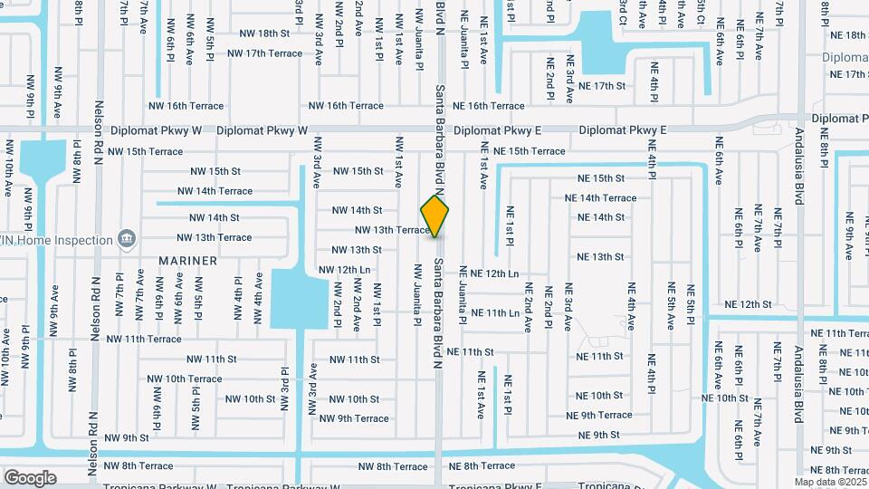 1302 Santa Barbara Blvd N Map and Location Details