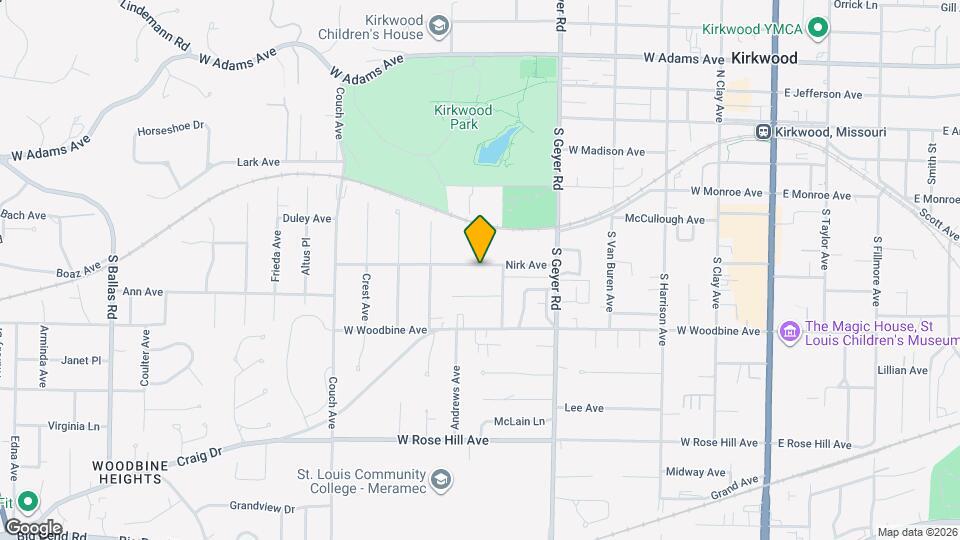 620 Nirk Ave Map and Location Details