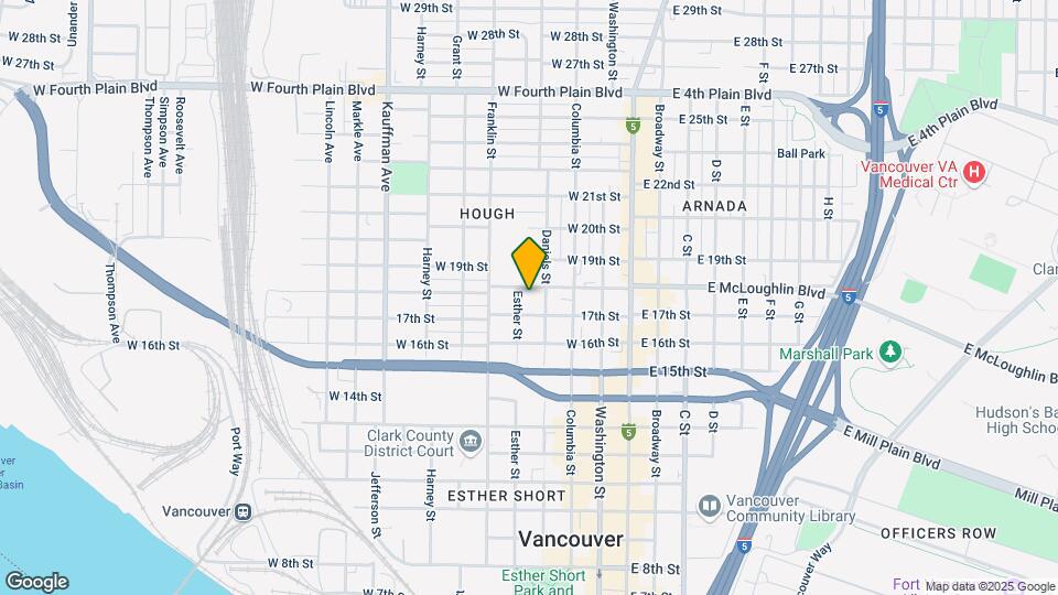 409 W McLoughlin Blvd Map and Location Details