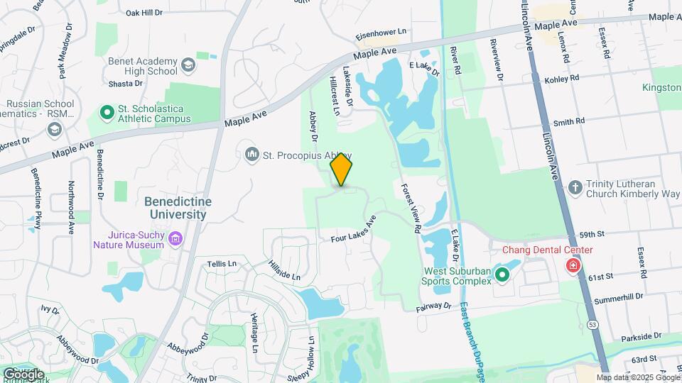 5810 Oakwood Dr Map and Location Details